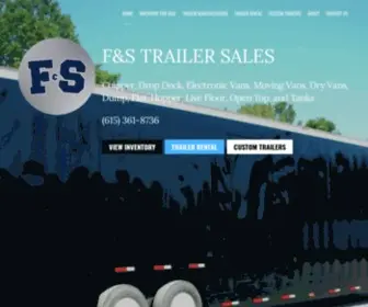 FStrailers.com(Custom Trailers for Sale & Rent) Screenshot