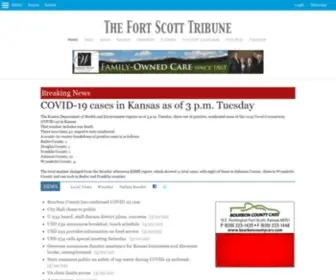 FStribune.com(Fort Scott Tribune) Screenshot