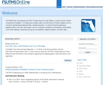 Fsutmsonline.net(Florida Department of Transportation) Screenshot