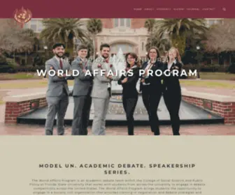 Fsuwap.org(FSU World Affairs Program) Screenshot