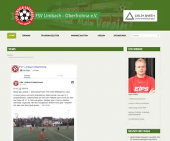 FSV-Limbach.de(FSVLO) Screenshot