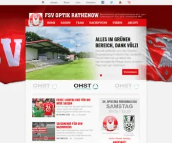 FSV-Optik.de(FSV Optik Rathenow) Screenshot