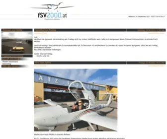 FSV2000.at(Flugsportverein FSV2000 Stockerau) Screenshot