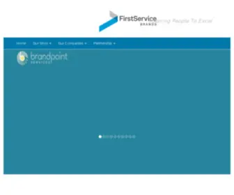 FSVbrands.com(FirstService Brands) Screenshot