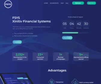 FSYstemz.com(FSYS Xinitiv Financial Systems) Screenshot