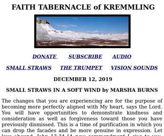 FT111.com(FAITH TABERNACLE of KREMMLING) Screenshot