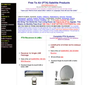 Ftasatellite.com(Free To Air Satellite Systems) Screenshot