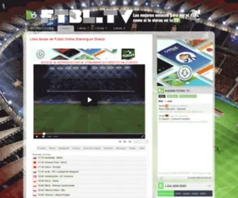 FTBL.tv(Ver Partidos de Futbol Online) Screenshot
