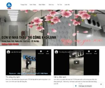 Ftcom.vn(Lắp đặt kho lạnh) Screenshot