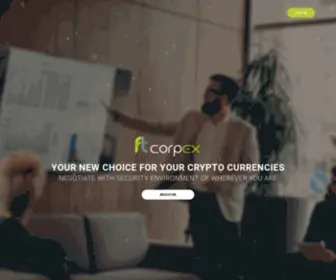 Ftcorpex.com(Cryptocurrence Exchange) Screenshot