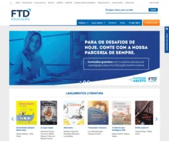 FTdsistemadeensino.com.br(FTD Sistema de Ensino) Screenshot
