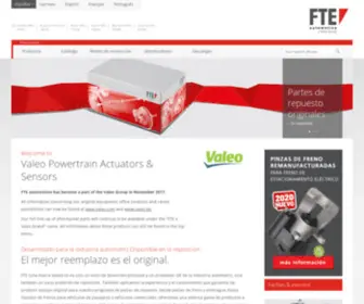 Fte-Automotive.es(FTE automotive: MERCADO DE REPOSICIÓN) Screenshot