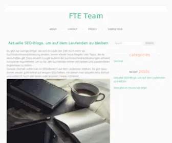 Fte-Team.com(Fte Team) Screenshot