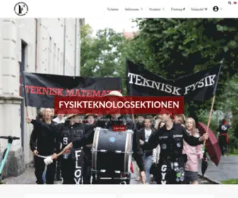 Ftek.se(Fysikteknologsektionen) Screenshot
