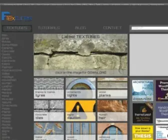 Ftextures.com(Free textures and tutorials for 3D or 2D projects) Screenshot