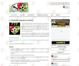 FTF.tg(LA FEDERATION TOGOLAISE DE FOOTBALL) Screenshot