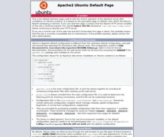 FTgroup.net(Apache2 Ubuntu Default Page) Screenshot