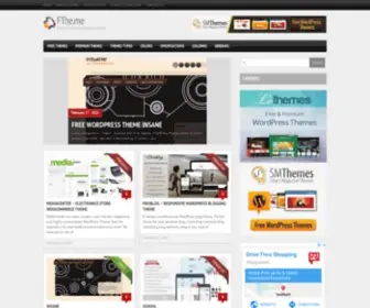 Fthe.me(Daily updated free and Premium WordPress themes listing directory) Screenshot