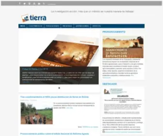 Ftierra.org(TIERRA) Screenshot