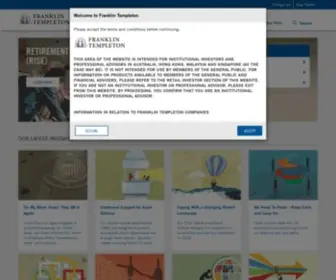 Ftinstitutionalapac.com(Franklin Templeton Institutional) Screenshot