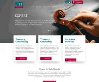 Ftitreasury.com(FTI Treasury) Screenshot