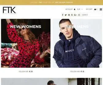 FTKclothing.com(ftkclothing) Screenshot