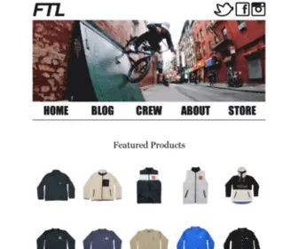 FTLBMX.com(FTL BMX) Screenshot