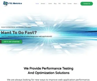 FTlmetrics.com(We are all about performance) Screenshot
