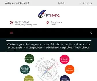 Ftmarg.com(FTMARG Consulting Private Ltd) Screenshot