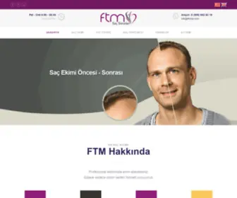 FTmhair.com(Konya FTM Saç Ekim Merkezi) Screenshot