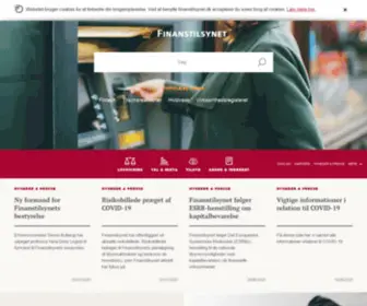 Ftnet.dk(Finanstilsynet) Screenshot