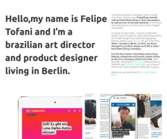 Ftofani.com(Felipe Tofani) Screenshot