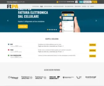 Ftpa.it(Fatturazione elettronica) Screenshot