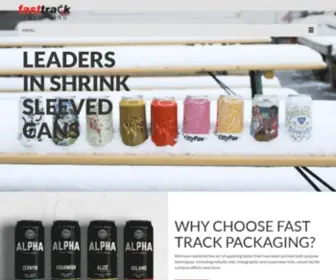 Ftpackaging.ca(Leaders in Shrink Sleeve Cans (wrapped cans)) Screenshot