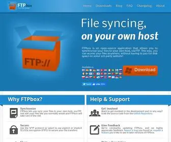 FTpbox.org(File syncing on your own host) Screenshot