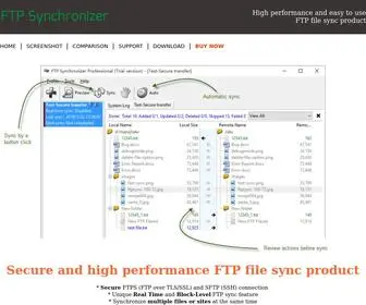 FTPSYNChronizer.com(FTP Sync) Screenshot