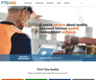 FTQ360.com(Construction Quality Management Software) Screenshot