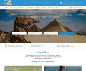 FTS-Travels.com(Egypt Tours) Screenshot