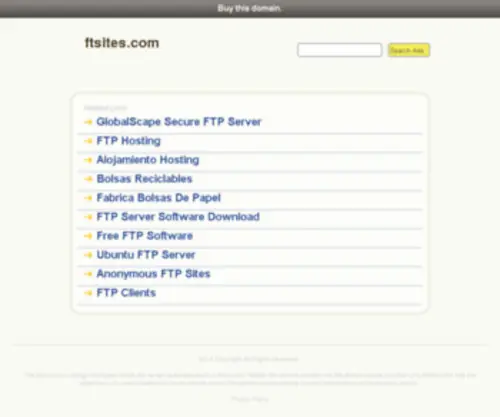 Ftsites.com(Ftsites) Screenshot