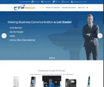 FTstelecom.com(FTS Telecom) Screenshot