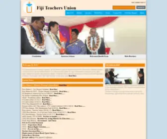 Ftu.com.fj(Fiji Teachers Union) Screenshot