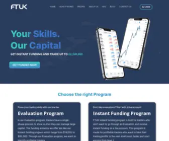 Ftuk.com(Instant Funding Prop Firm) Screenshot