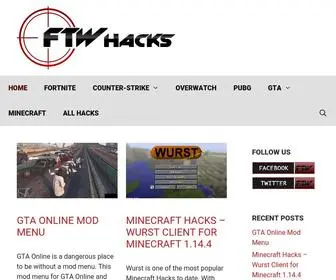 FTwhacks.com(Best free FPS hacks & cheats) Screenshot