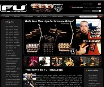 FU-Tone.com(The Ultimate in Tonal and Performance Upgrades for your Locking Tremolos) Screenshot