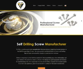 FU-Yeh.com(Stainless Screw Manufacturer in Taiwan) Screenshot