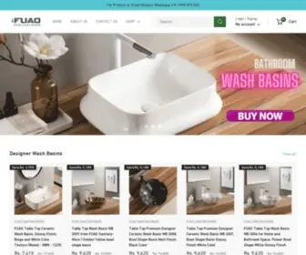 Fuaosanitaryware.com(FUAO sanitaryware) Screenshot