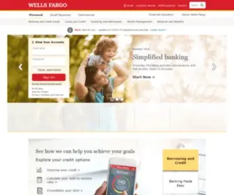 Fub.com(Wells Fargo Bank) Screenshot