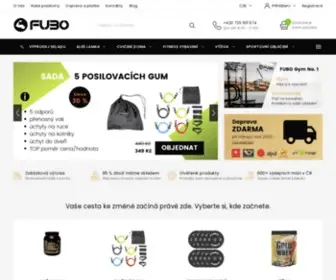 Fubo.cz(Vybavení a výživa pro vaše funkční tělo a mysl) Screenshot