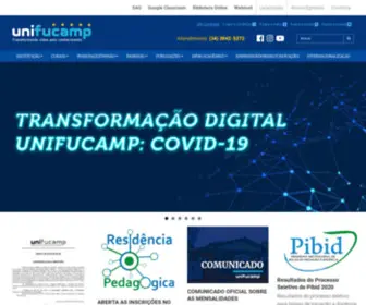 Fucamp.edu.br(FUCAMP agora é UNIFUCAMP) Screenshot