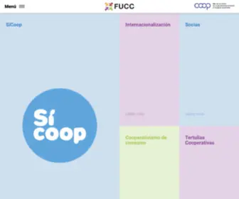 Fucc.coop(FEDERACIÓN URUGUAYA DE COOPERATIVAS DE CONSUMO) Screenshot